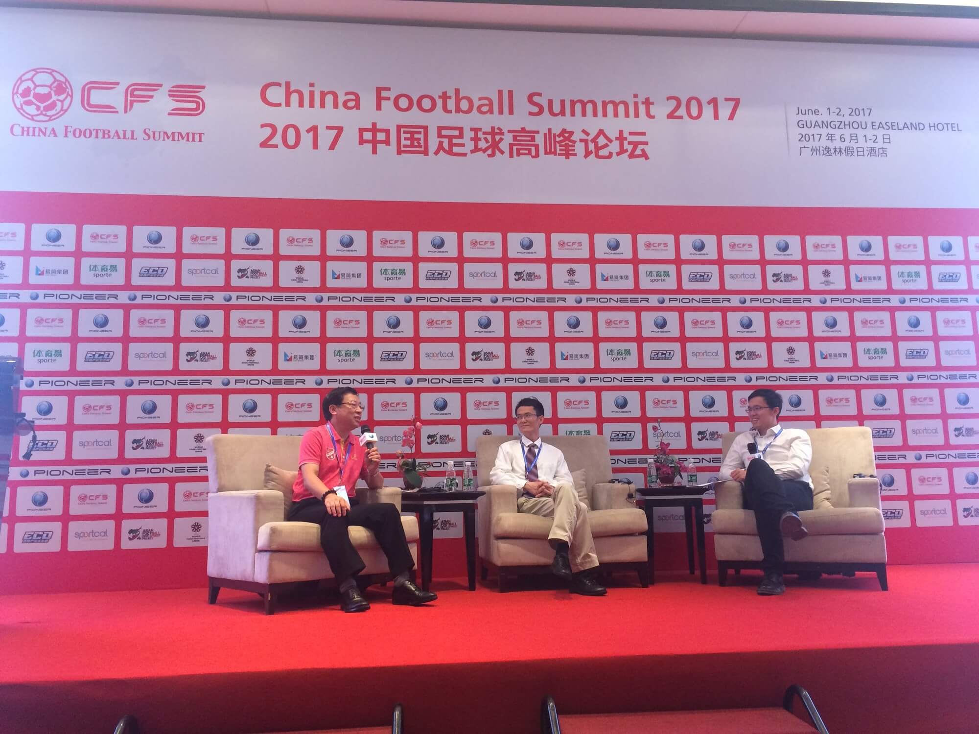 Once China football summit