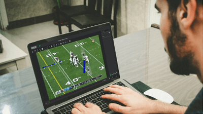 ANALYZE AND TAG EVENTS american football Once Video Analyser