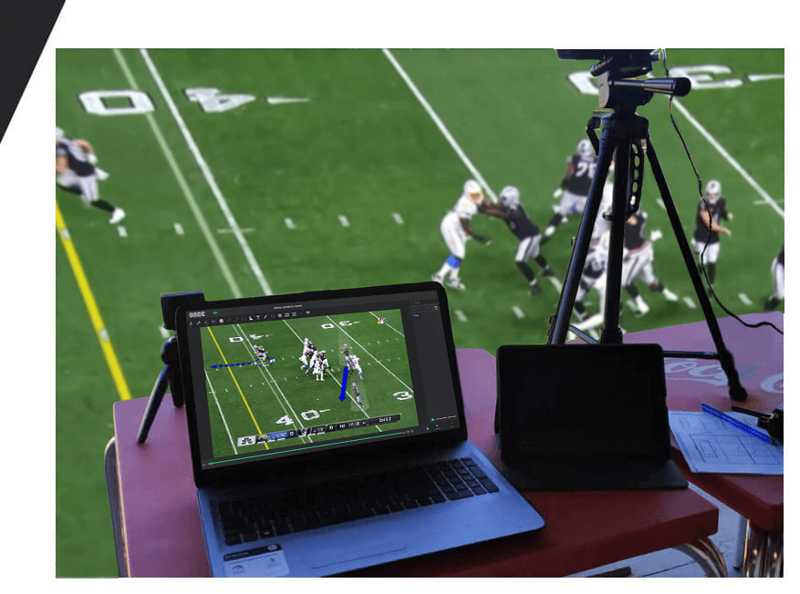 Live analysis american football Once Video Analyser