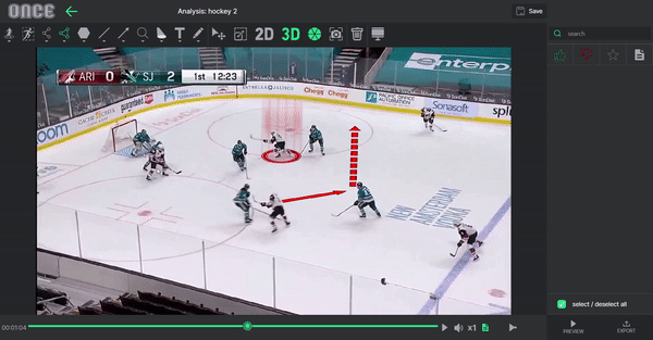 once video analyser hockey drawing GIF