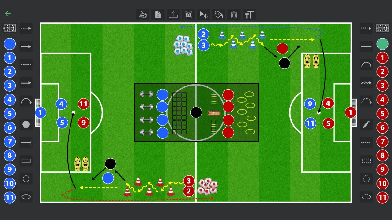 Tactics and Trainings Once Video Analyser